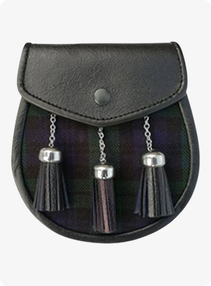 Black Watch Tartan Sporran