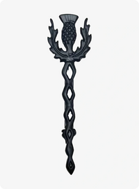  Black Kilt Pin