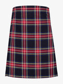 Black Stewart Tartan Kilt Front