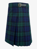 Black Watch Tartan Kilt Left Side