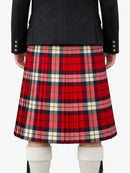 Bro Sant Malou Tartan Kilt Model Back