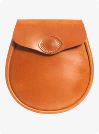 Brown Tan Melrose Leather Sporran