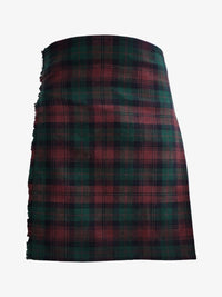 Brown Watch Tartan Kilt Front