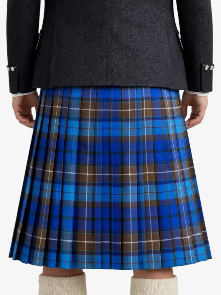 Buchanan Blue Tartan Kilt