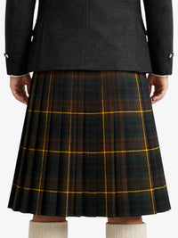 Buchanan Hunting Tartan Kilt Model Back