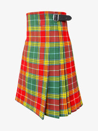 Buchanan Old Ancient Tartan Kilt Left Side