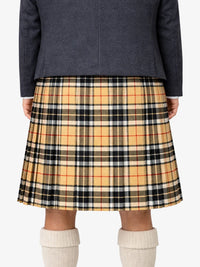Campbell Thomson Tartan Kilt Model Back