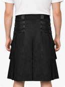 Black Gothic Utility Kilt