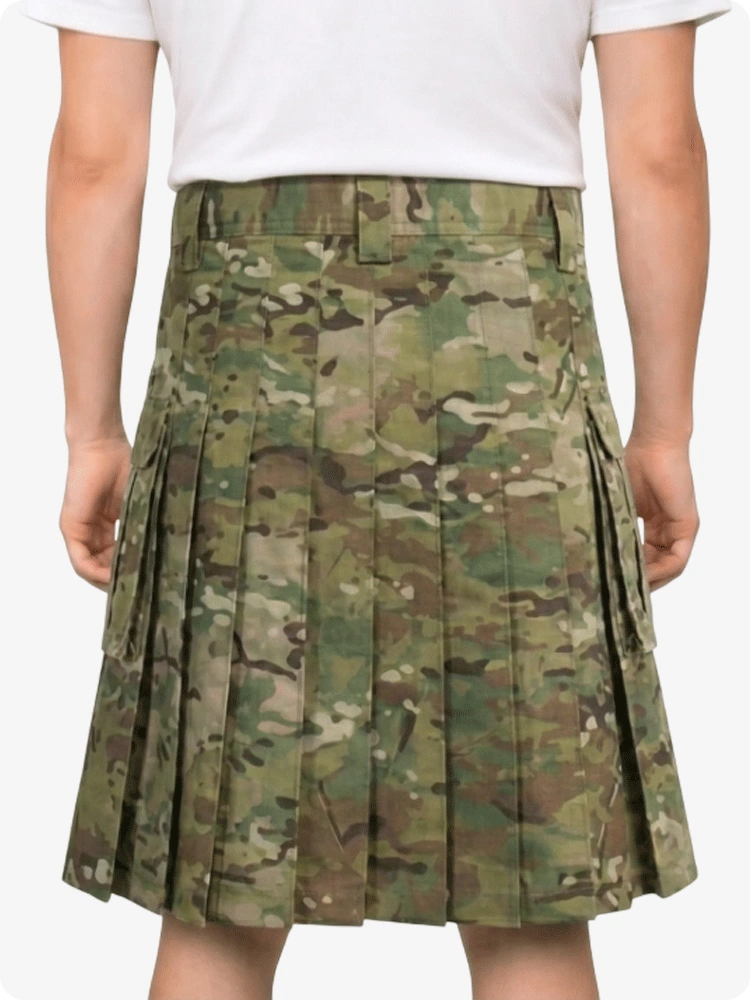 Custom Made Scottish Men’s Tactical Kilt