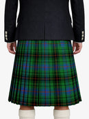 Davidson Tartan Kilt Model Back