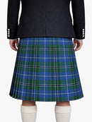Douglas Blue Ancient Tartan Kilt Model Back