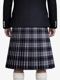 Douglas Gray Tartan Kilt Model Back