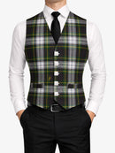 Dress Gordon Tartan Waistcoat Front
