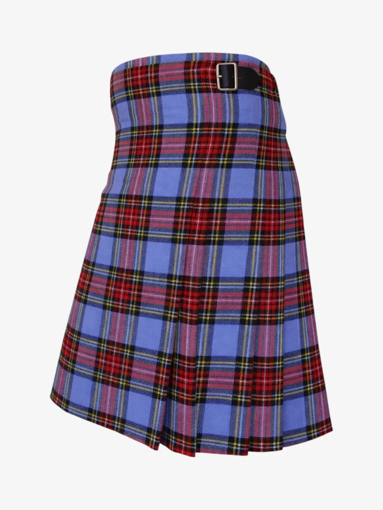 Dress Stewart Tartan Kilt Left Side