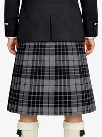 Grey Watch Tartan Kilt Model Back