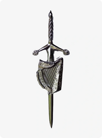 Harp Kilt Pin