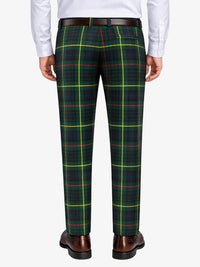Hunting Stewart Tartan Trouser Back