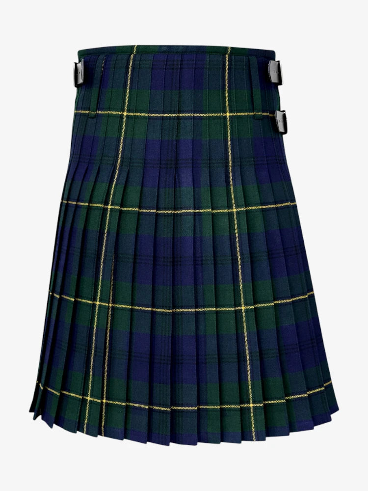 Johnstone Tartan Kilt Back