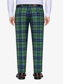 Keith Tartan Trouser Back