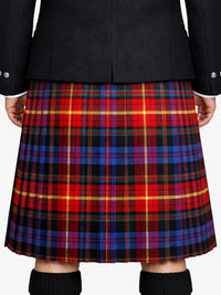 LGBT Pride Tartan Kilt Model Back