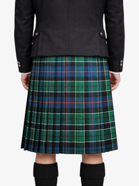 Leslie Tartan Kilt Model Back