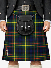 MacLaren Tartan Kilt Model Front