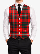 Macgregor Tartan Waistcoat Front