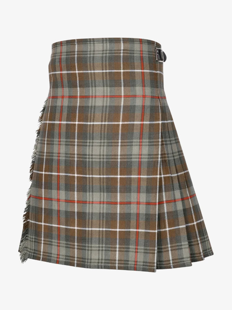 Mackenzie Weathered Tartan Kilt Left Side