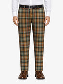 Mackenzie Weathered Tartan Trouser Front