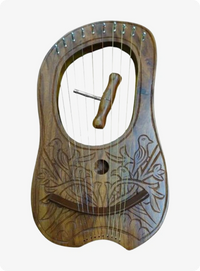Metal String Scottish Lyre Harp