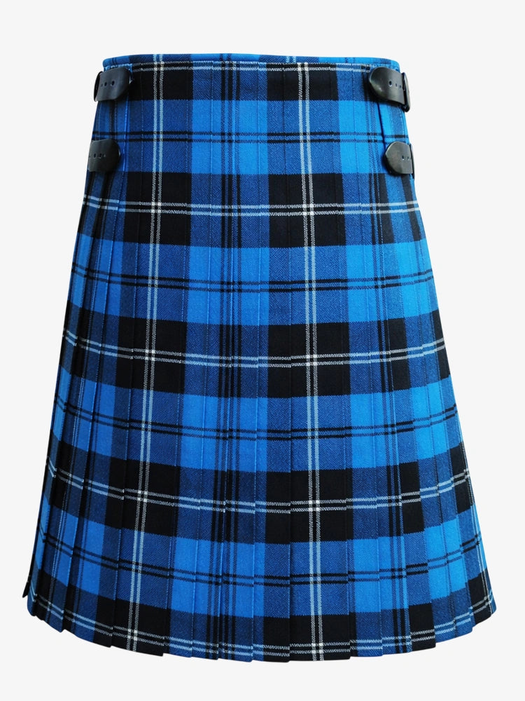 Ramsay Blue Tartan Kilt Back