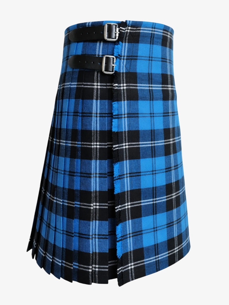Ramsay Blue Tartan Kilt Right Side