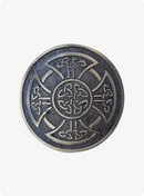 Round Celtic Knot Kilt Belt Buckle