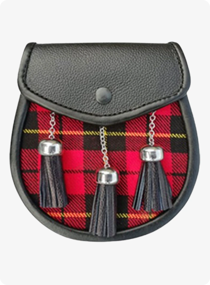 Handmade Royal Stewart Tartan Sporran