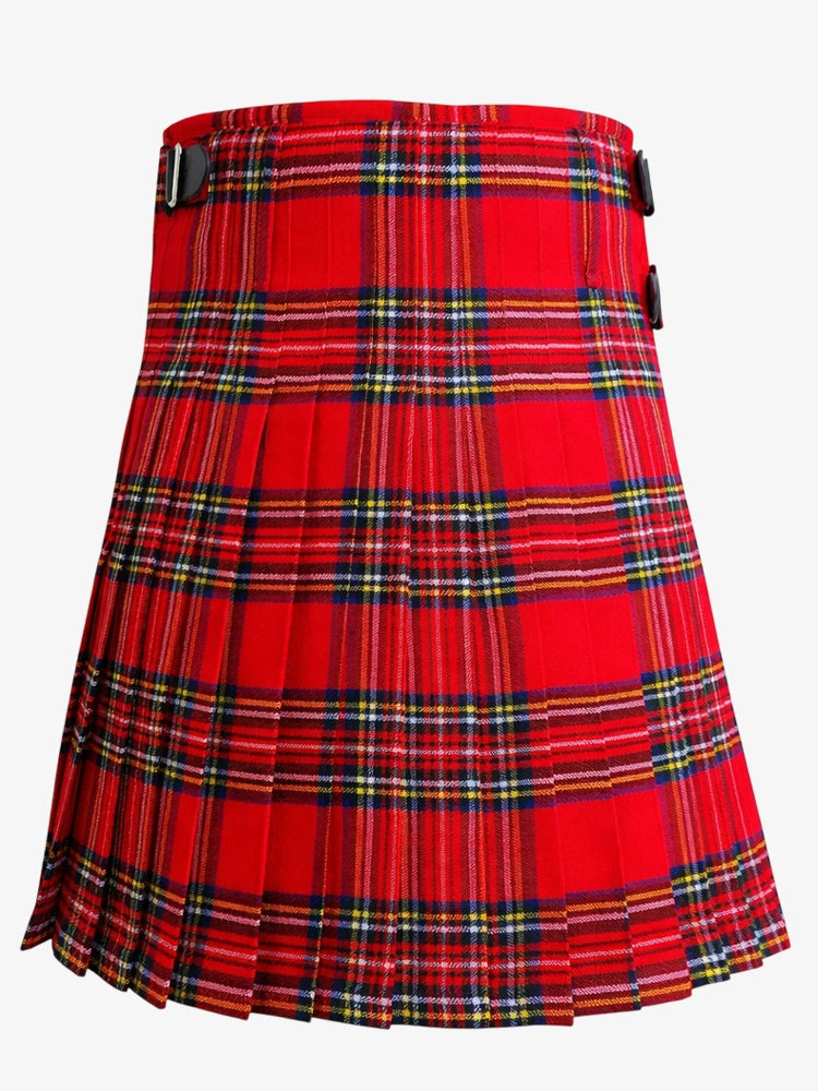 Royal Stewart Tartan Kilt Back