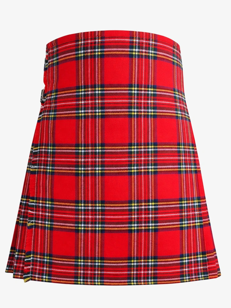 Royal Stewart Tartan Kilt Front