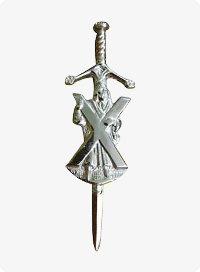 Custom Made Saint Andrew Kilt Pin