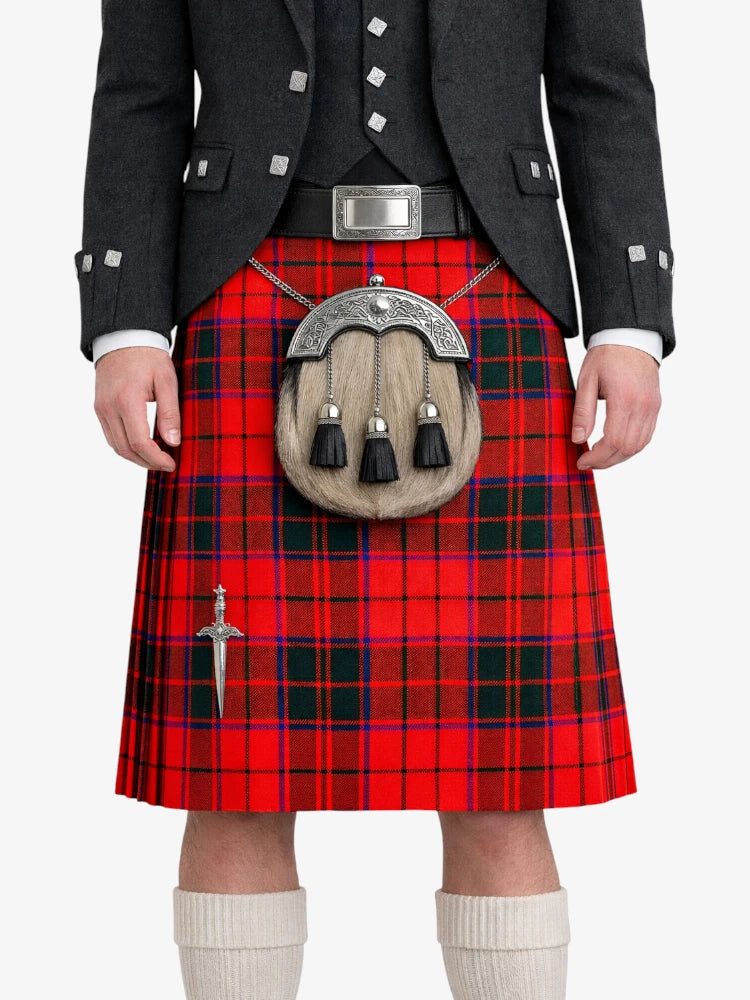 Scottish Rose Tartan Kilt