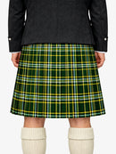 St Patrick Tartan Kilt Model Back