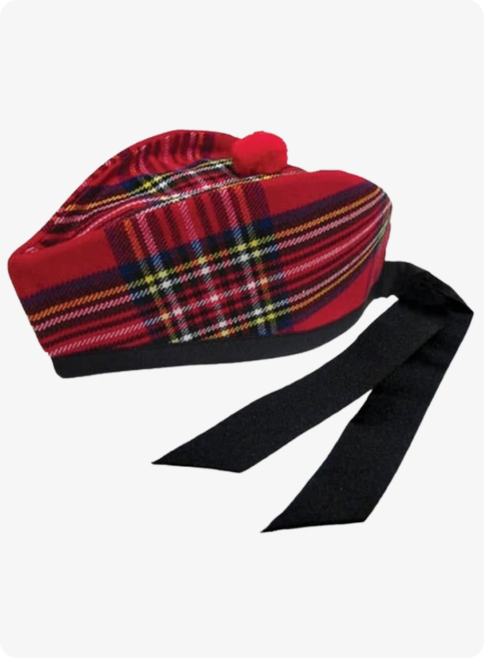 Custom Made  Stewart Royal Glengarry Hat