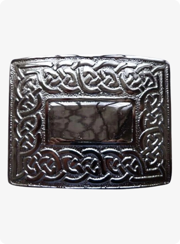 Custom Made Traditional Scottish Kilt Belt Buckle