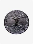 Tree Celtic Round Kilt Belt Buckle