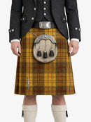 Ulster Tartan Kilt Model Front