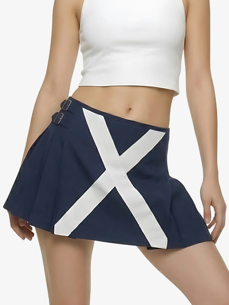 Women Scotland Flag Utility Kilt